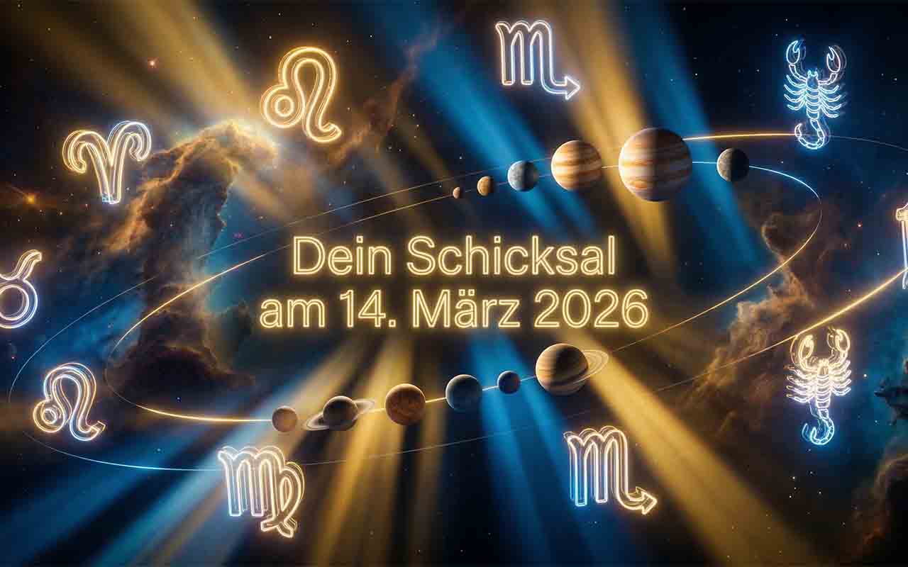Kosmische Wetterlage am 14. März 2026: Ein Tag der tiefen Transformation