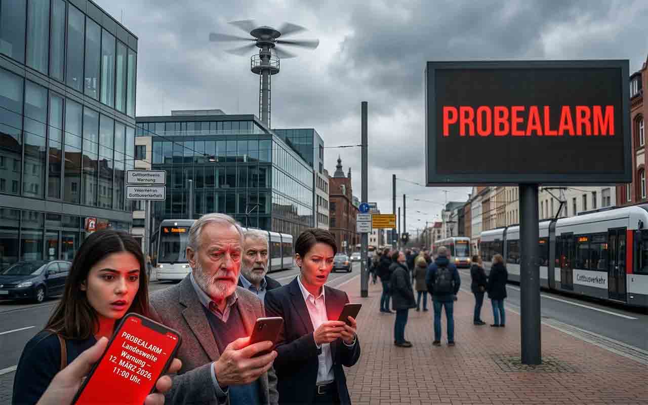 Landesweiter Ausnahmezustand zur Probe: Warum am 12. März in ganz NRW die Sirenen heulen und 14 Millionen Handys schrillen