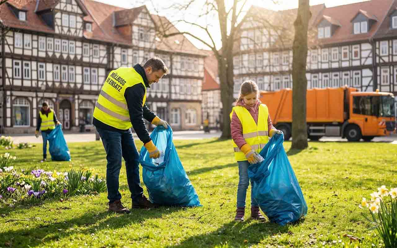 Müllboss im Einsatz: Goslar mobilisiert Tausende Bürger für den gewaltigen Frühjahrsputz 2026
